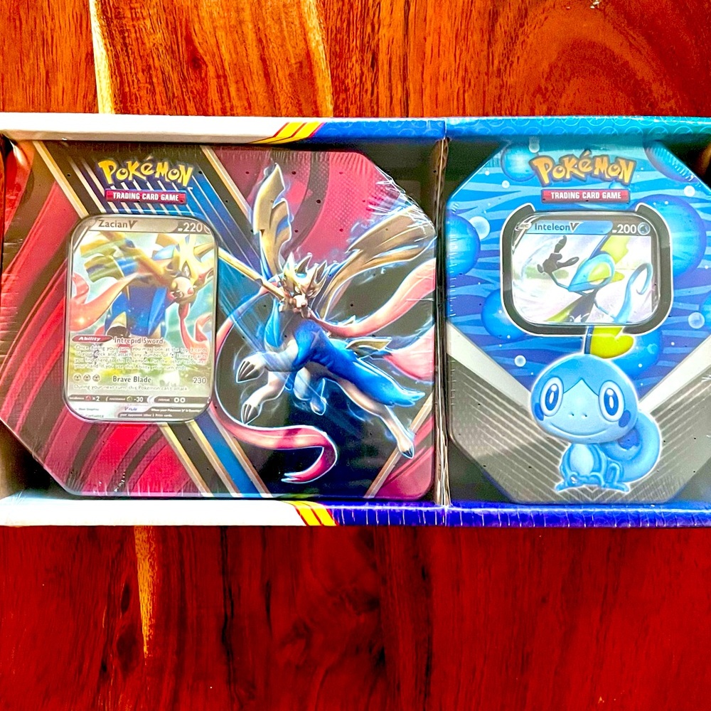 Pokémon card tin 2 pack New in package